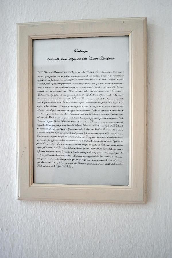 Parthenope Bed and Breakfast San Lazzaro di Agerola Εξωτερικό φωτογραφία